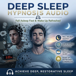 Deep Sleep Hypnosis Audio – Fall Asleep Fast & Wake Up Refreshed